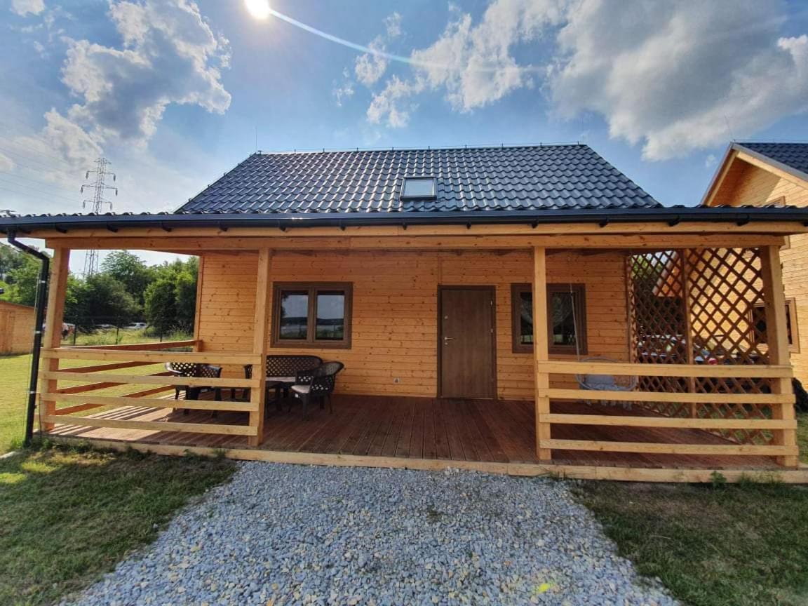 Domki Nad Jeziorem Plawniowice Niewiesze ภายนอก รูปภาพ
